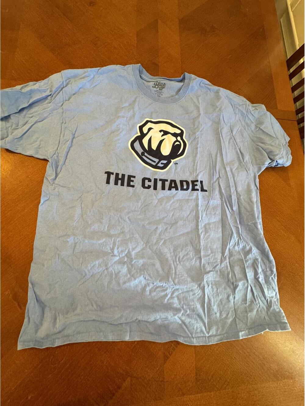 The Citadel Light Blue Cotton T-Shirt XXL